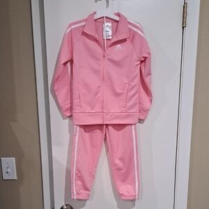 NWOT Adidas Pink Athletic Tracksuit